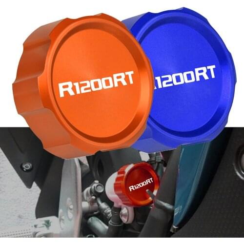For BMW R1200RT R 1200RT R1200 RT 2010 2011 2012 2013 Motorcycle Aluminum Rear brake Fluid Cylinder Master Reservoir Cover Cap