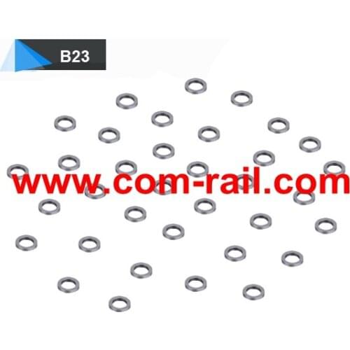 Injector adjusting shims B23, common rail shims injector repair shim size: 1.00mm-2.50mm