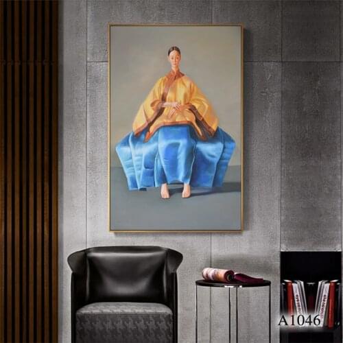 Portrait Figures Oil Painting Home Decor Canvas Printings HD Print Modrrn Wall Art Picture for Living room Unframed 60*90cm