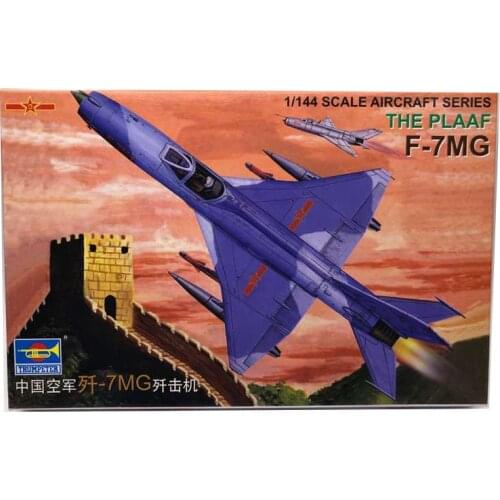 1:144 China Fighter -7MG Fighter Aircraft Assembled with Plastic Model Air Combat Aircraft
