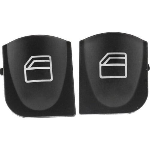 Power Window Switch Buttons Master Control For Benz W203 A Pair Black 2pcs Auto Accessories Car Parts
