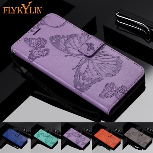 Flip Leather Case on For Nokia 1.3 2.3 Case Cover for Nokia 2.1 3.1 5.1 7.1 3.2 4.2 6.2 7.2 3D Butterfly Wallet Stand Phone Case