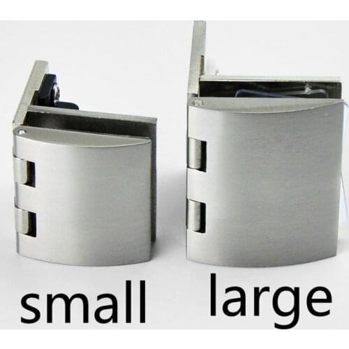 1 Pcs Large Size Furniture Hardware Cabinet Door Wine Cabinet Opening Glass Hinge Display Cabinet Glass Hinge Fittings