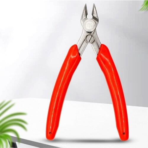 Multi Functional Pliers Electrical Cable Cutters Pliers Wires Insulating Rubber Snips Flush Stainless Steel Nipper Hand Tools