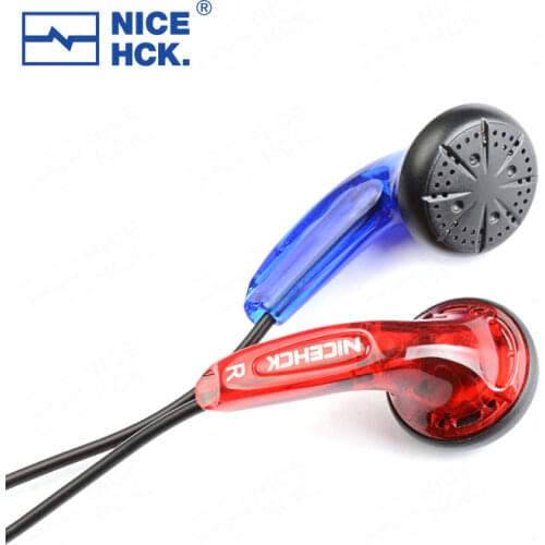 NiceHCK Traceless 3.5mm HIFI Earbud 15.4mm Dynamic Driver Unit DJ Bass Earphone Wired HD Microphone Headset ME80/EB2/B40 VIDO