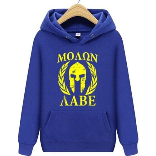 Spring Latest Spartan Men Hoodies Women Sweatshirts Young Tops Molon Labe Laurels AABE Mask Printing Mens Streetwear Hoodie DG