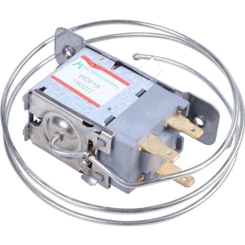 New AC 220V-250V Volt 5(4)A 3-Pin 5.8mm Dia Shaft Refrigerator Thermostat