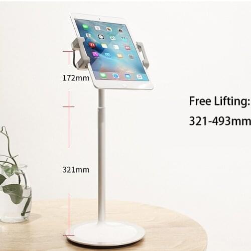 Hyvarwey XG-S3 Aluminum Alloy Free Lifting 4.7-12.9 inch Phone/ Tablet PC Desktop Stand for ipad pro iphone surface book