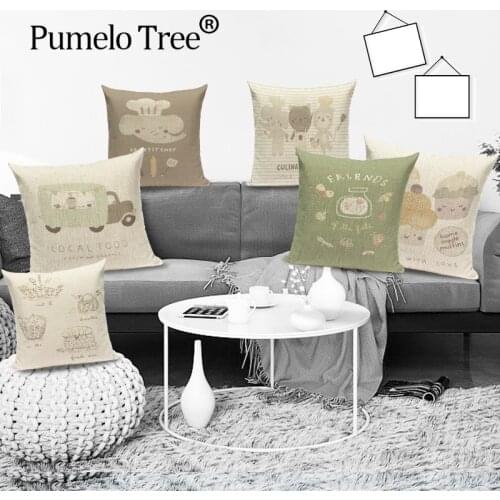 Pink Unicorn Throw Pillow Covers Cartoon Animals Luxury Pillow Home Decoration Nordic Cushions for Sofa Pilowcase Decorative