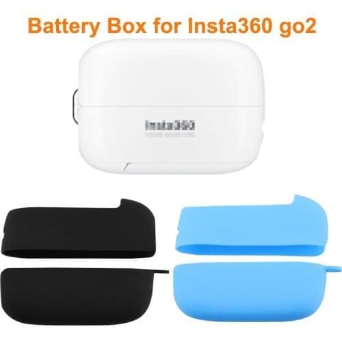 Battery Silicone Protective Cover for Insta360 Go2 Camera Charging Compartment Dustproof Non-slip Anti-dirt Gimbal Accessory