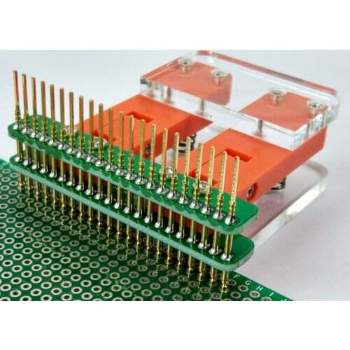 LCD Screen Tester PCB Clamp Jig Fixture Probe 2.54 (Wireless) Download Program Programming Burn