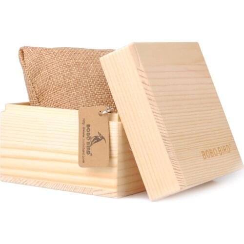 High quality BOBO BIRD Wooden Watch Boxes with Logo Accept without Logo and Custom Logo on boxes