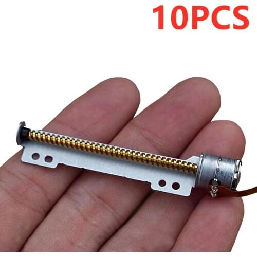 10PCS/LOT Japan (Sankyo) Two-phase four-wire Miniature 10 MM Stepper motor Copper material Stick