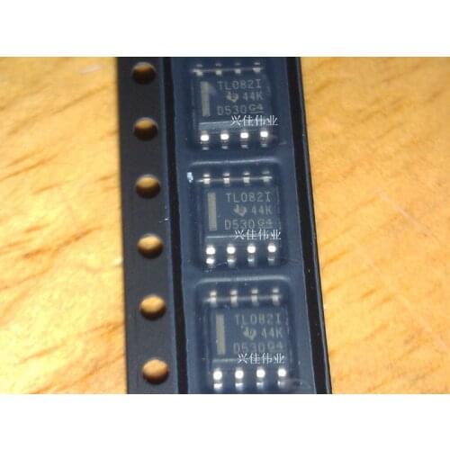 10PCS New original authentic TL082IDR TL082I SOP8 J-FET Amplifier Operational Amplifiers