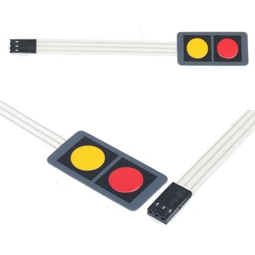 2 Key Button Membrane Switch Matrix Array Keyboard Keypad Control Panel Pad DIY Kit For Arduino