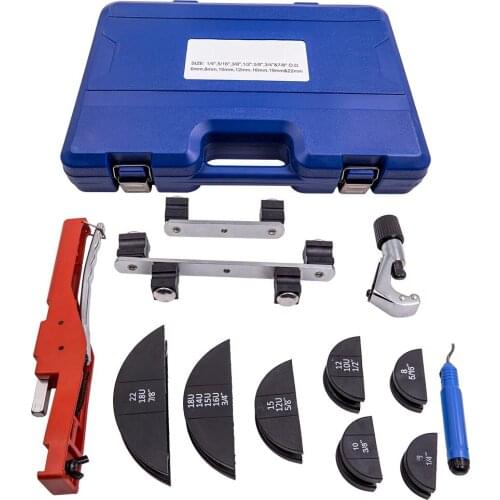 Aluminum Tube W/ Carry Box For HVAC Refrigeration Ratchet Tubing Bender Soft C-opper