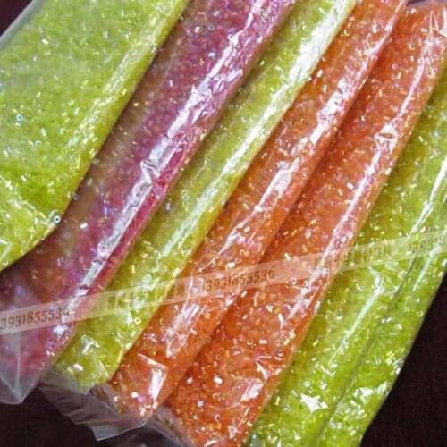 Free Shipping 450g Jewelry Making DIY 2*3mm Czech Glass Tube Seed Spacer Beads tiny pendant beading glass tube beads