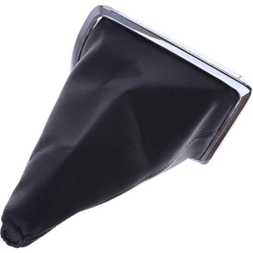 5 Speed 6 Speed High Quality Durable PU Leather Manual Car Gear Shift Knob Cover For Ford Focus MK2 2004-2012 Car Accessories