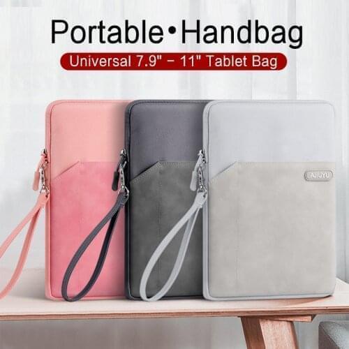Handbag Sleeve Case For IPad Pro 11 10.5" 2021/2020/2018 Waterproof Pouch Bag Case For Ipad 10.2" Ipad Air 4 2 9.7" Tablet Cover