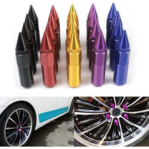 20Pcs Valve Caps Universal Modified High Hardness Light Spike Valve Cap for Car Tire Stem Lightweight Universal Fine Workmanship