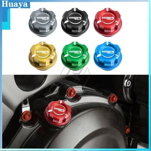 Motorcycle Engine Oil Cap Bolt Screw Filler Cover Case for Suzuki GSR750 GSR 750 2011-2021