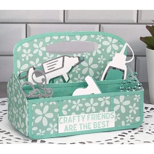 Cutting Dies Craft Tote Box Scrapbook Cardmaking DIY Paper Craft Metal Stencil