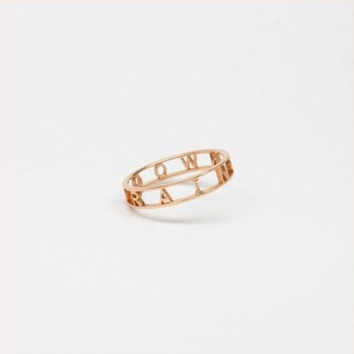 StrollGirl Women's Gold Rings