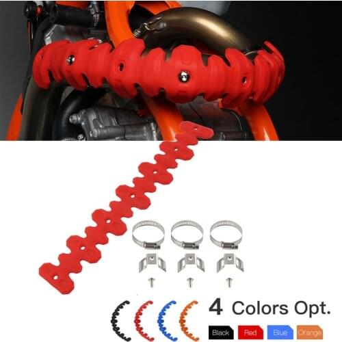 Universal Exhaust Muffler Pipe Heat Shield Guard Protector For Honda CRF250 CRF450 CRFX250 CRFX450 For BETA RR 350 390 430 480