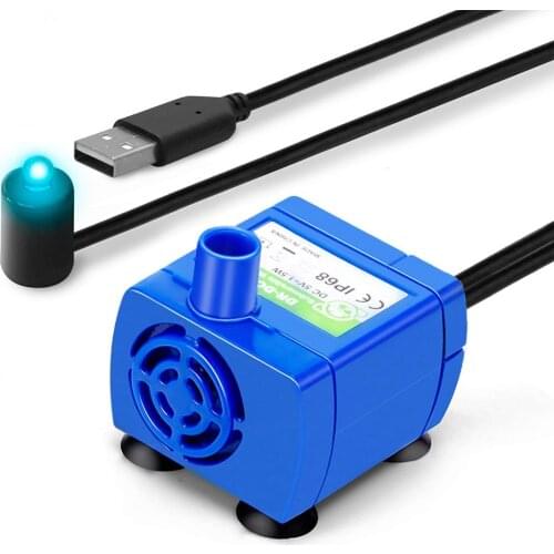 Blue Color DC5V Water Pump for Pet Cat Dog Drinking Fountain Universal Cats Drinking Water Dispenser Motor Accessories