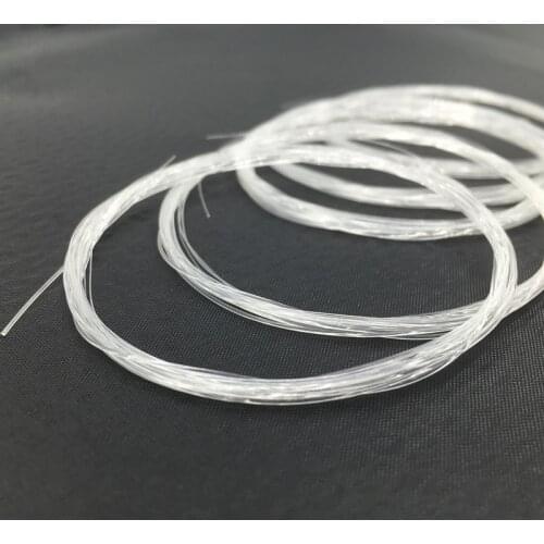 Top Quality Fly Tapered Leader Fly Connect Line Fishing Line Misina Baglama Sabiki Para Pesca Shooting Line12FT 0X-6X 50pcs/LOT