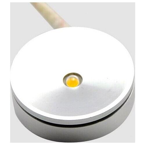 Factory wholesale price Dimmable and Non-dimmable 3W mini LED cabinet light puck kitchen display counter showcase spot lamp