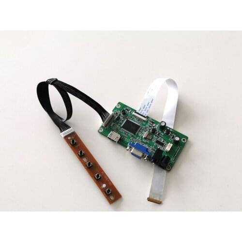 For HB133WX1-201/301/402 laptop LCD screen 1366*768 VGA monitor controller drive board 13.3" EDP 30Pins WLED DIY kit