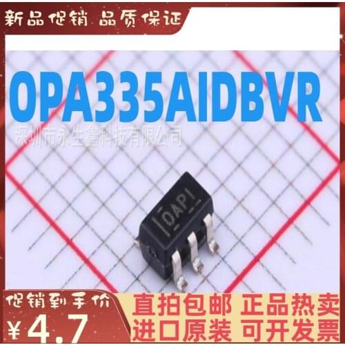 2-10PCS/lot OPA335AIDBVR OPA335AIDBV OPA335 OAPI SOT23-5 IC New original IC