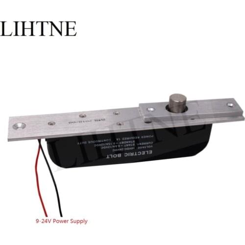 DC12V 24V Fail Safe Electric Drop Bolt Lock for Door Access Control with Time Delay Adjustable