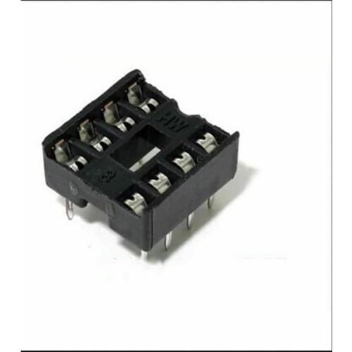 2pcs 8 Pin DIP8 Integrated Circuit IC Sockets Adapters Solder Type TCA