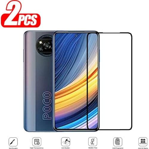 9D Full Coverage Tempered Glass For Xiaomi Poco X3 Pro Screen Protector Poco X3Pro X3 NFC Glass Protective Film Screen Protector