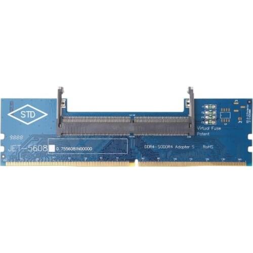 Laptop DDR4 to Desktop Adapter Card Memory Tester SO DIMM to DDR4 Converter