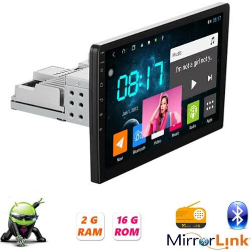 Android 10.0 Car Radio GPS Wifi Autoradio Single 1 Din 7/10.1'' Touch Screen Car Multimedia MP5 Player Support Camera NO DVD