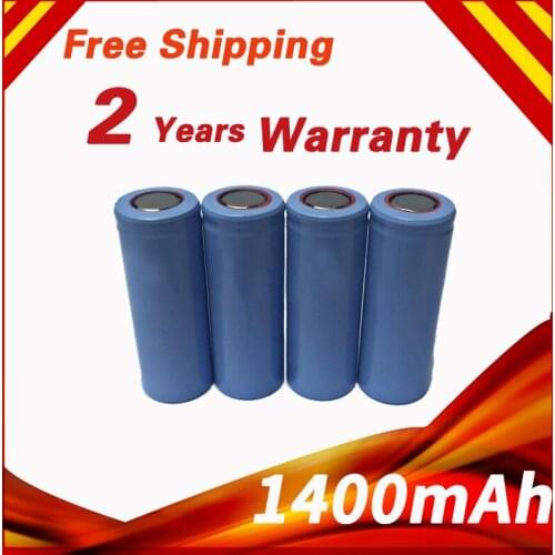 Golooloo 4 PCS/lot 1400mAh 3.7V 18500 Battery For Flashlight electric remote control toys batteries rechargeable 600 times