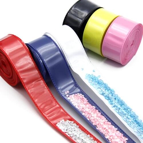 David accessories 25mm 5y/roll Fill in PVC Leather Ribbon (Without Sequins) For Decoration DIY Handmade HairBow Material,5Yc6831