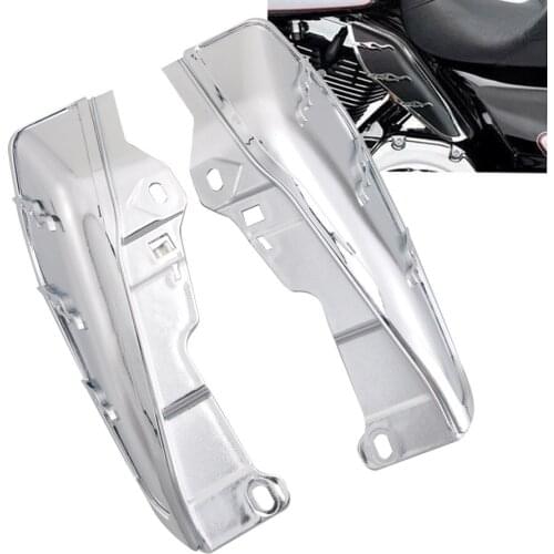 Motorcycle Mid-Frame Engine Air Deflector Heat Shield Trim For Harley Touring Road Glide Trike 09-16 ABS