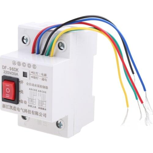 DF-96D Smart Automatic Water Level Controller 3m Sensor Probe Water Pump Tank Liquid Level Detector Switch