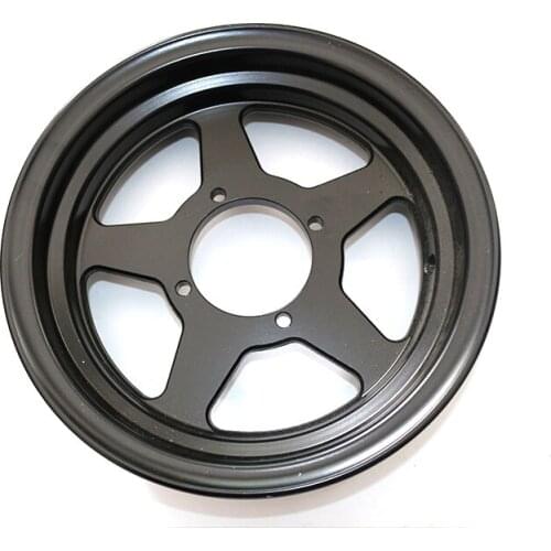 3.50-10 Scooter electric tire, black round front wheel balance car wheel hub aluminum alloy wheel hub