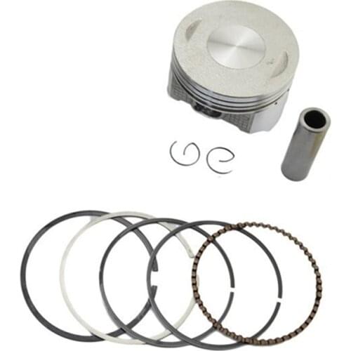 Motorcycle Cylinder Parts Bore Size 66mm Piston Ring Kit For Zongshen CB250 Viper ZS250GY 15mm Pin 166fmm 167fmm Engine