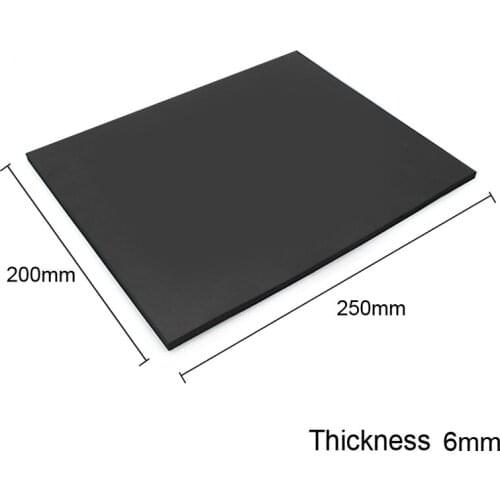 250mm*200mm*6mm Work Maintenance Mat Heat Insulation Silicone Pad Pressure Pad Machine Rubber Gasket Phone Repair Platform