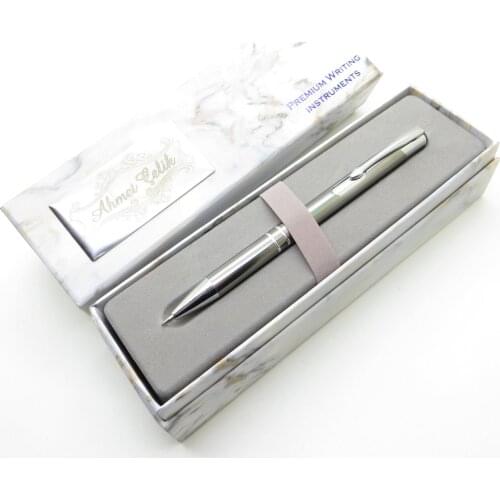 Wings Marble V116 Titanium Chrome Versatil, Tip Pen | İsme Special Pen | Gift Pen