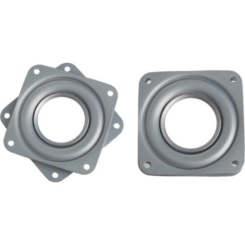 Square Bearing Swivel Plate Lazy Susan Turntable 3"/4"/6" TV Rack Desk Tool U90A