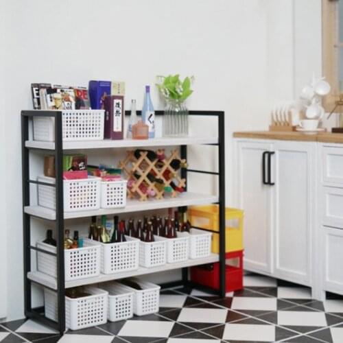 2PCS Mini 1:6 Cute Dollhouse Pvc Plastic Vegetable Food Storage Basket Dolls Miniature Decoration Furniture Accessor Kitchen Toy