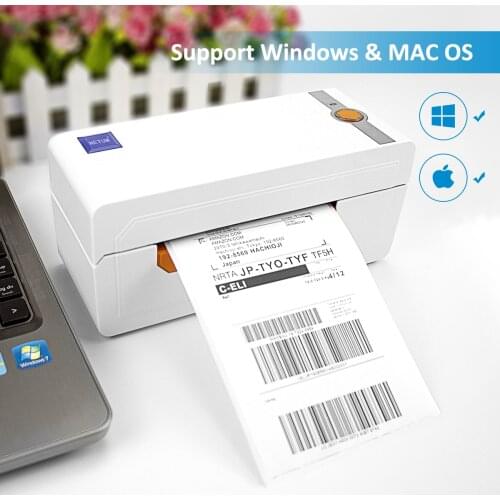 NETUM Thermal Label Printer, High Speed Commercial Grade Direct Thermal Printer, 4×6 Printer, Barcode Printer, Compatible with A