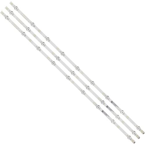 30pcs 100% New 30PCS LED Backlight strip 9LED(3v) CEJJ-LB430Z-9S1P-M3030-D-1 For Aoc 43s5295 43PFG5813/78 43PFF5292 43PFF3212/T3